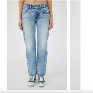 Classic Blue Straight Leg Jeans